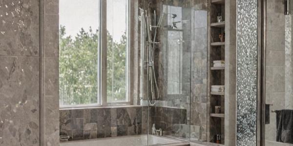 Bathroom window film