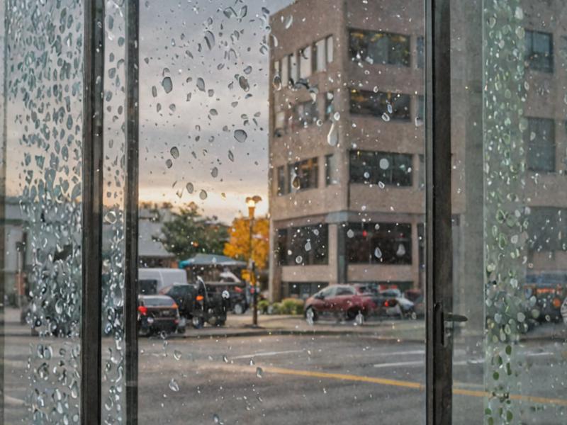 Commercial building tinting