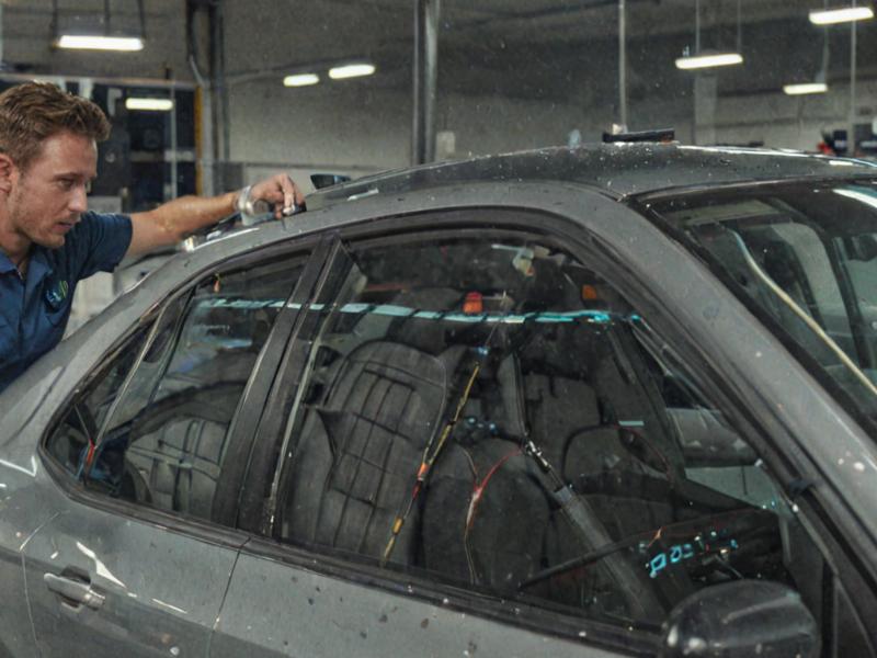 Professional car tinting